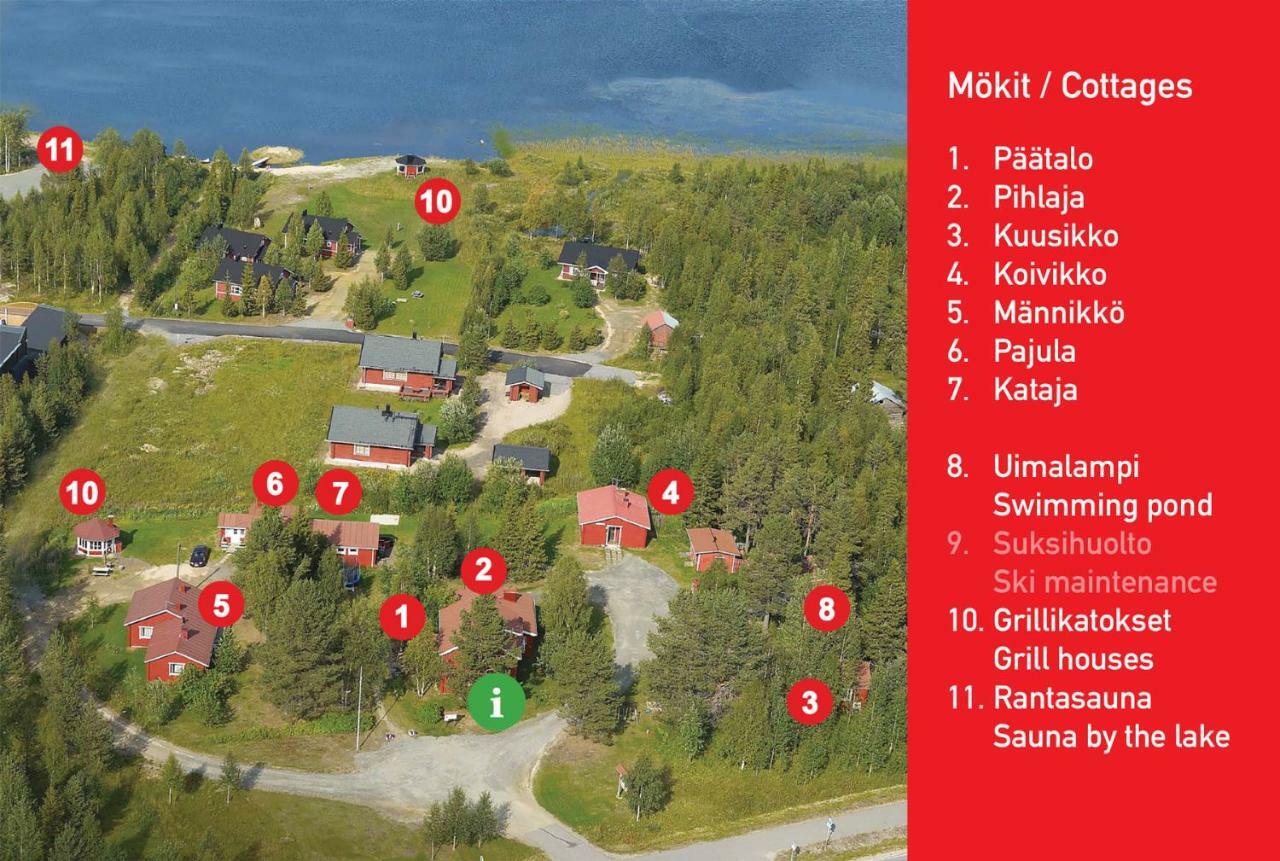 Yllaeksen Yoepuu Villa Äkäslompolo Exterior foto