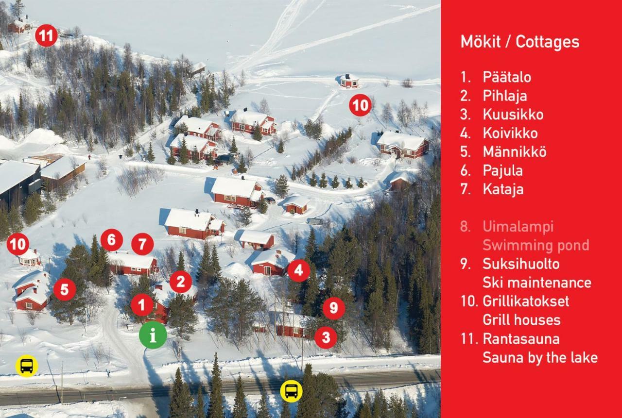 Yllaeksen Yoepuu Villa Äkäslompolo Exterior foto